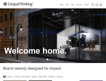 Tablet Screenshot of catapultthinking.com